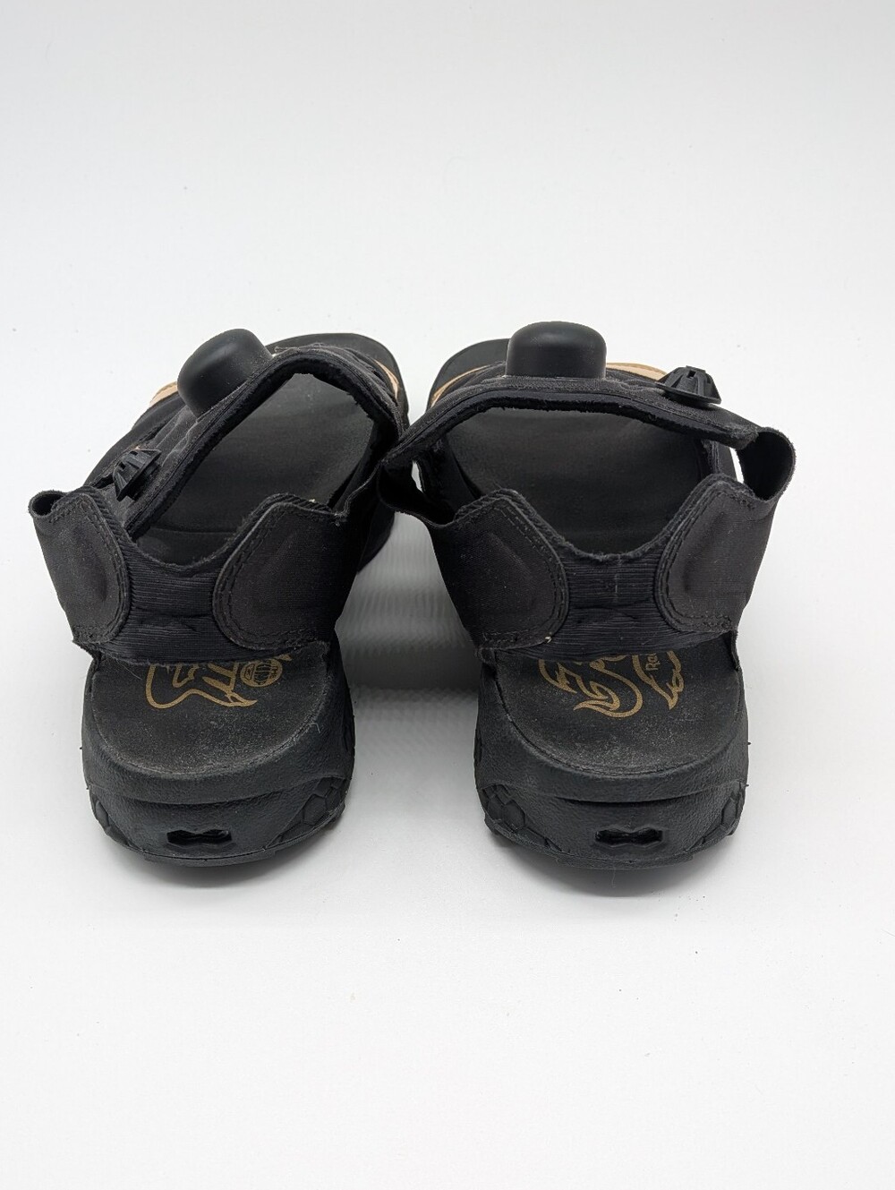 Reebok Instapump Fury Sandals Black Gold BD3184 Women's Slip-On Size 7 - Picture 3 of 6